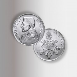 Giovanni Paolo I, la moneta d'argento di Wojtyla per papa Luciani